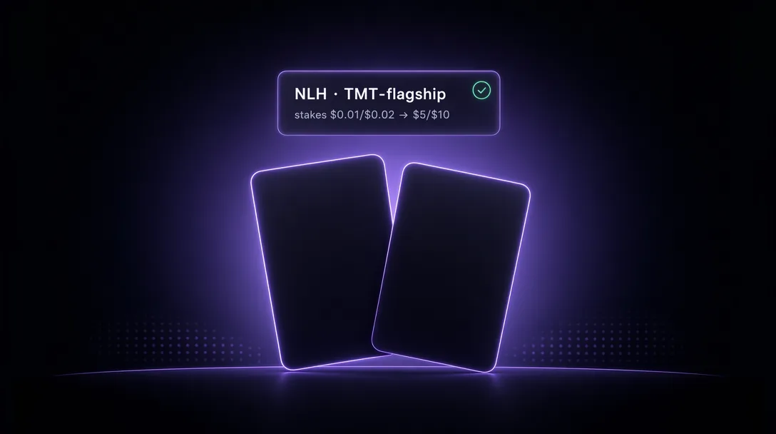 No-Limit Hold'em on ClubGG with TMT union as the flagship NLH destination